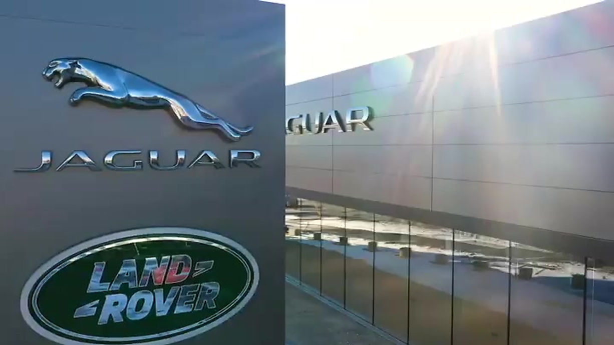 Drone footage and video shoot for Jaguar dealership